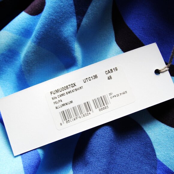 BNWT SS22 MARNI ABSTRACT CAMO HOODIE 48 & 50 & 52 - Picture 11 of 12